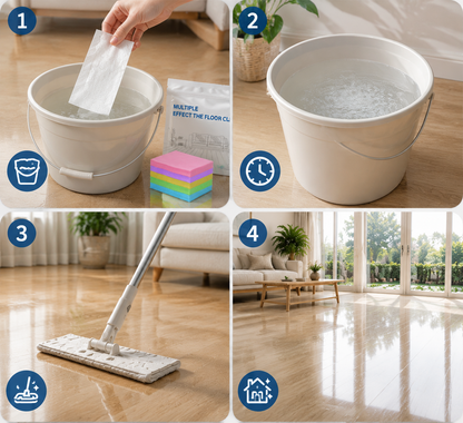 🔥 Buy 1 Get 1 FREE | 60-Piece Multi-Effect Floor Cleaning Sheets